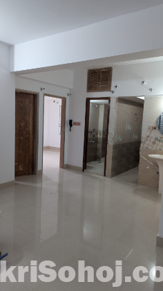 1250 Sqft ready flat sell near BRAC University, Merul Badda